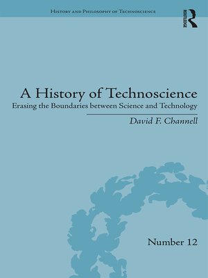cover image of A History of Technoscience